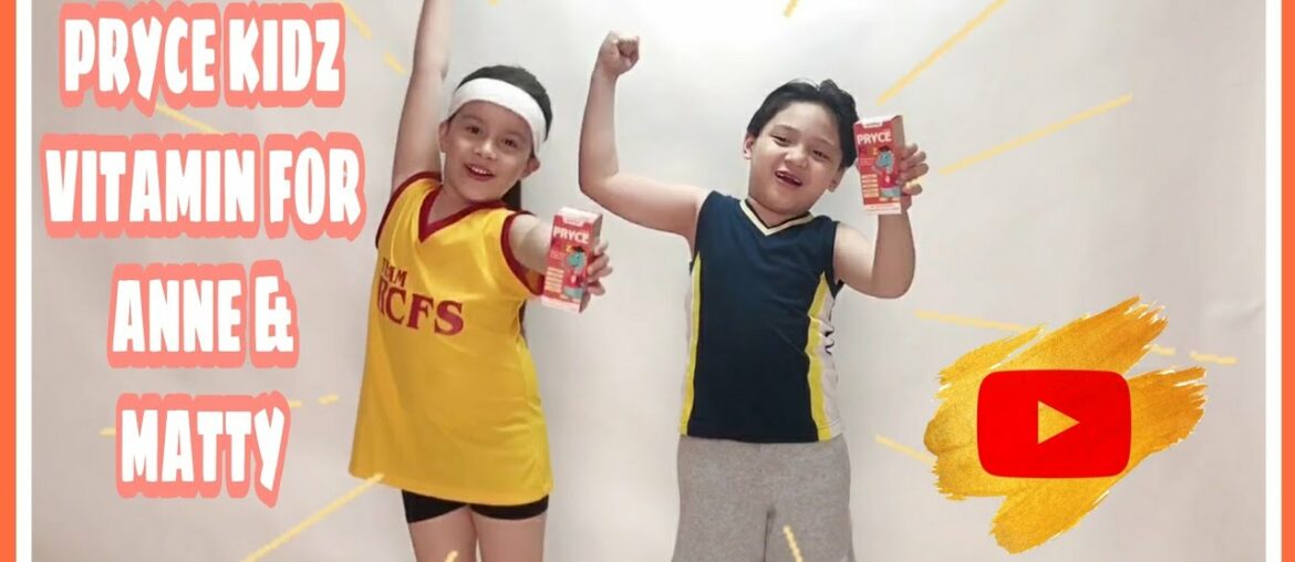 PRYCE KIDZ VITAMIN FOR ANNE & MATTY #prycekidzvitamin