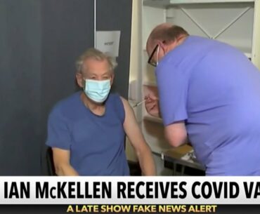 Ian McKellen's Immune System To Covid-19: YOU SHALL NOT INFECT!