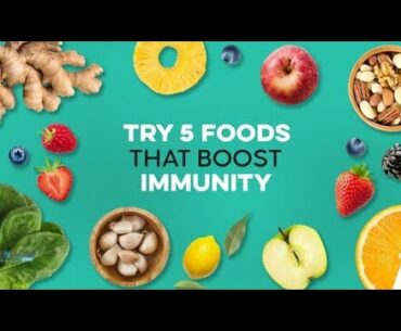 Top 5 immunity booster foods | Immunity boosting tips | Corona virus