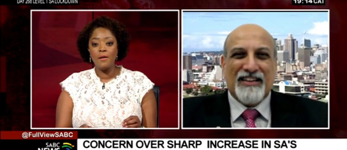 Professor Salim Abdool Karim on the latest COVID-19 cases in SA