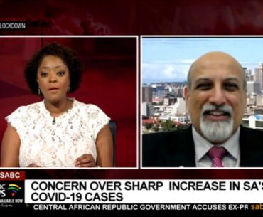 Professor Salim Abdool Karim on the latest COVID-19 cases in SA