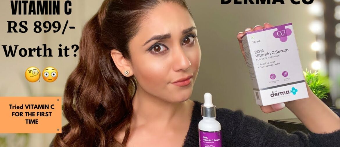 Derma CO Vitamin C Serum review | “NONSPONSORED “| 2020 | Vitamin C for face.