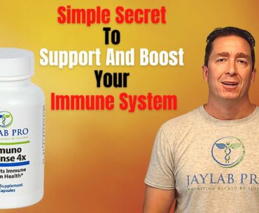 Immuno Defense 4x - A Simple Secret To Support And Boost Your Lagging Immune System