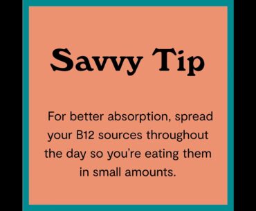 Are you getting your Vitamin B12?