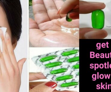 Vitamin E oil skin Treatment | Get Beautiful,spotless, glowing skin | AniStyle
