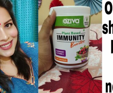 Benefits Of OZiva Plant Based Immunity Booster|| 100 % Effective