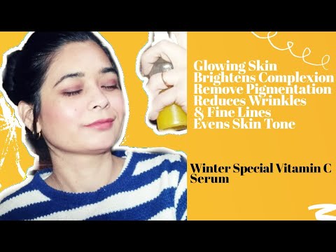 7 Days Challenge | Vitamin C Serum Se Skin ab Kali Nahi Padegi | DIY Serum in hindi
