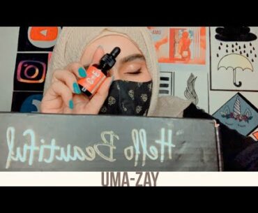 REVIEWING VITAMIN C AND E SERUM BY NIRVANA BOTANICS  | UMA-ZAY