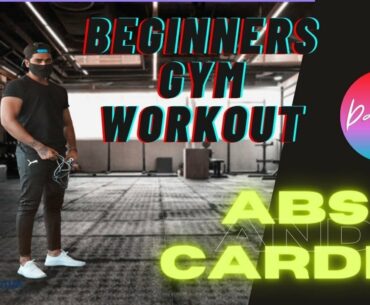 DAY 14 | ABS & CARDIO WORKOUT FOR BEGINNERS | BEGINNERS GYM WORKOUT | MUSCLES BUILDING SERIES |