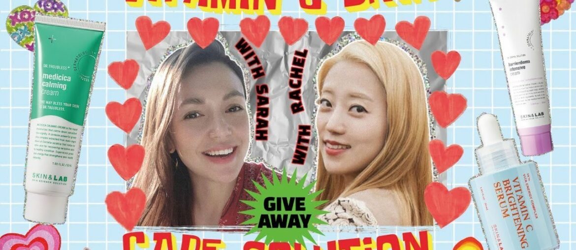 SKIN&LAB Barrierderm cream, Medicica calming cream and Vitamin C brightening serum (Amazon Live)