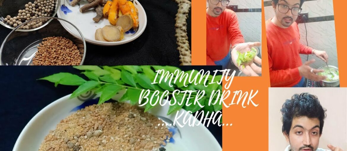 Immunity booster Kadha drink in COVID19... :)