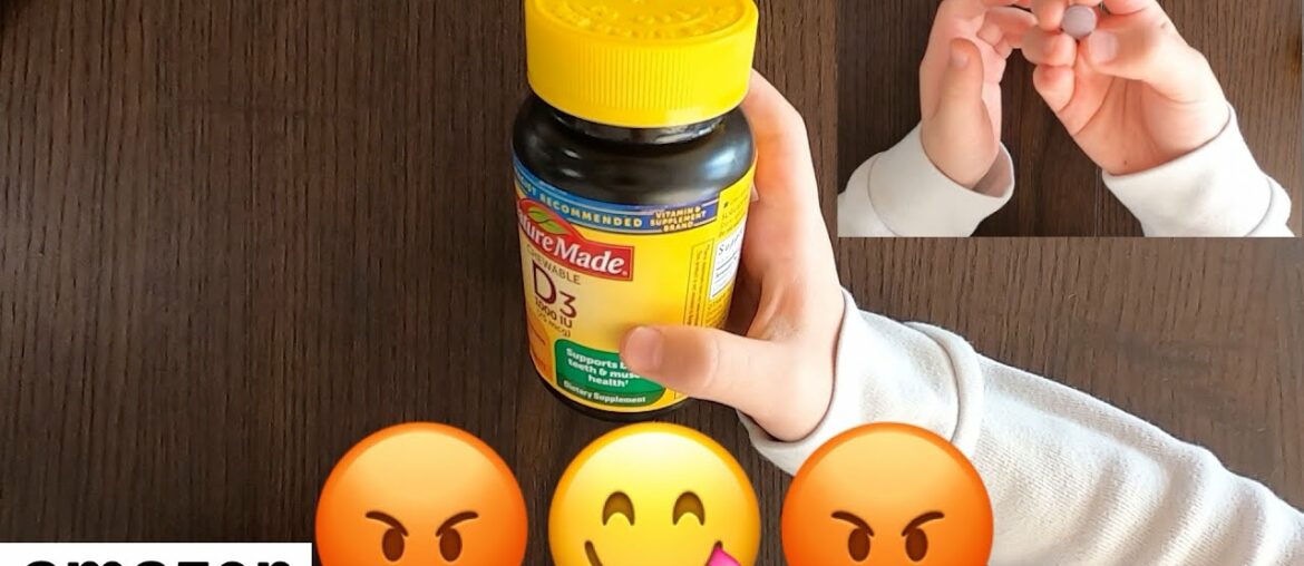 Vitamin D3 Chewable Tablets (small and very yummy)  - Amazon Product Review