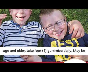 Daily Gummy Multivitamin Kids Cherry Berry: Vitamin C, D3,Zinc for Immunity, Biotin,Omega 3 Fish Oil