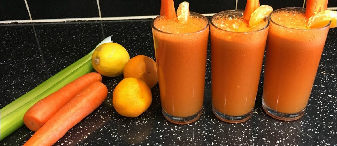 Detox Drink | Carrot Juice | Vitamin C Drink  |  | Reduce High Blood Pressure | Healthy Immune