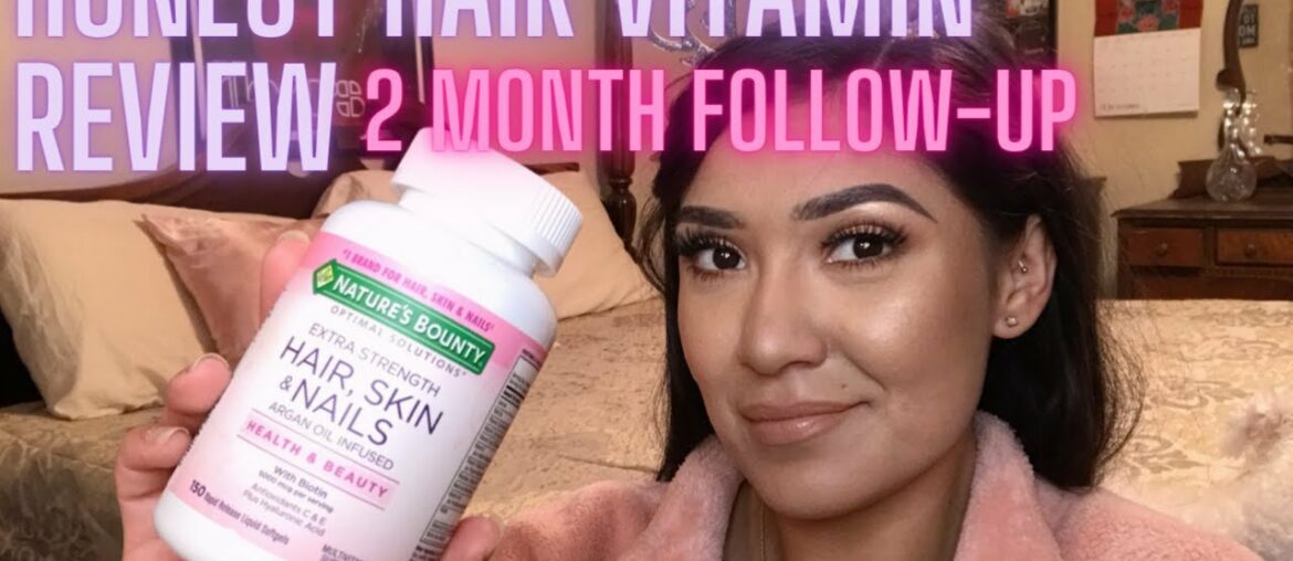 2 MONTH RESULTS USING HAIR SKIN & NAIL VITAMINS