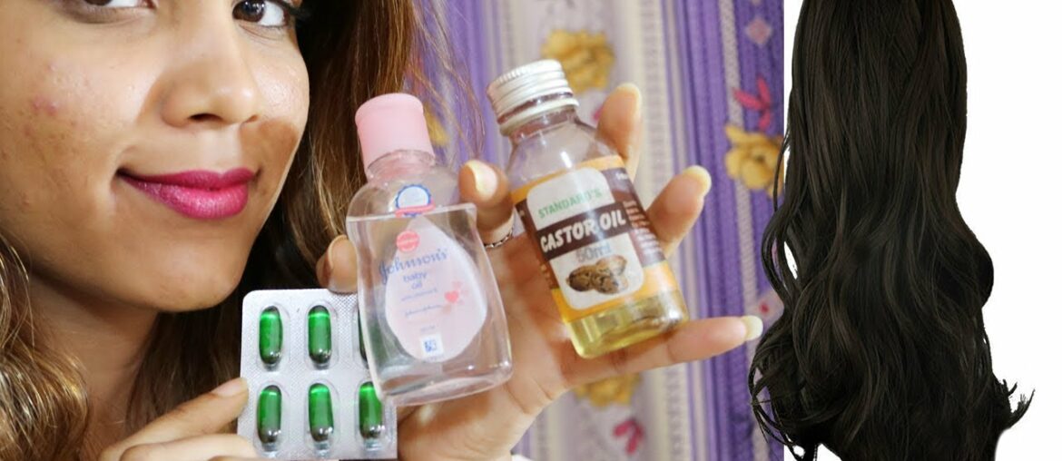 JOHNSON BABY OIL VITAMIN E CAPSULES HAIR CARE BEAUTY HACKS EVERY GIRL SHOULD KNOW | HAIR CARE TRICKS