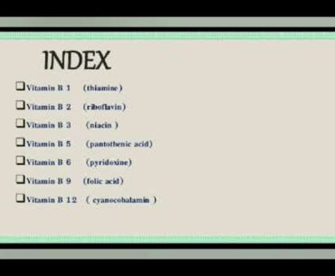 Foods rich in Vitamin B
