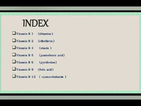 Foods rich in Vitamin B