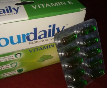 unboxing our daily vitamin e capsules |review|alsuu Khan