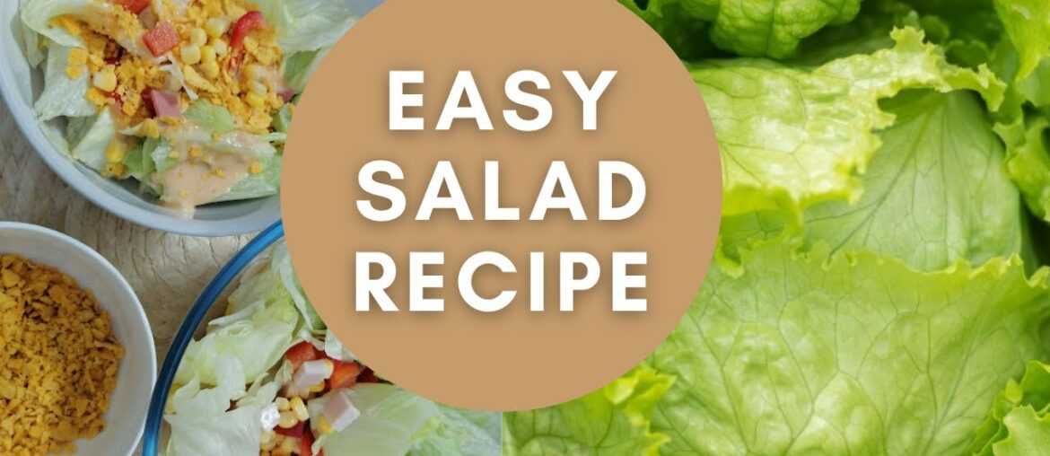 SALAD RECIPE ll EASY SALAD