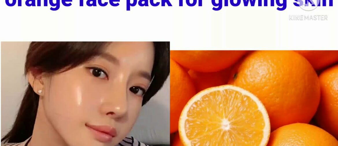 orange face pack for glowing clear and bright skin face pack rich in vitamin C....