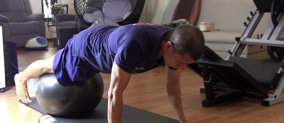 Iron Gym Exercise Ball - Workout