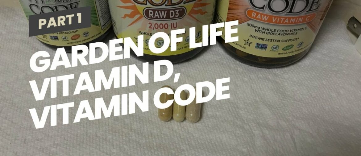 Garden of Life Vitamin D, Vitamin Code Raw D3, Vitamin D 5,000 IU, Raw Whole Food Vitamin D Sup...