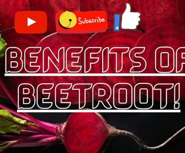 Benefits Of Beetroot, / Beetroot Fulfilled With Lots of Nutrients, Vitamins, Potassium, & Magnesium!