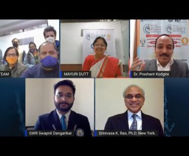 Most People Attending Nutrition Lesson Together Simultaneously Online