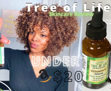 VITAMIN C SERUM | HYALURONIC ACID + RETINOL | TREE OF LIFE REVIEW