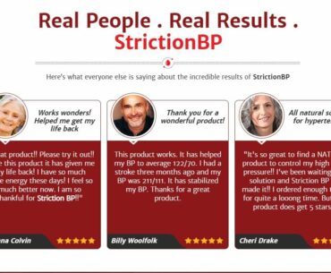 Striction bp ingredients