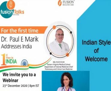 Fusion Healthcare Webinar: COVID-19, Vitamin C and I-MASK