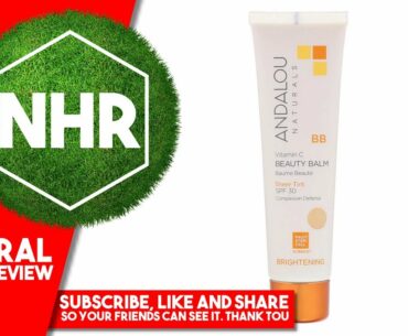 Andalou Naturals, BB Vitamin C Beauty Balm, Brightening, SPF 30, Sheer Tint, 2 fl oz (58 ml)