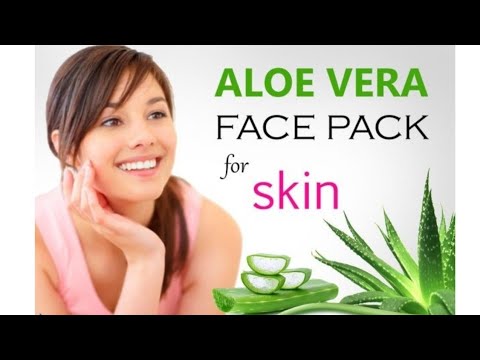 Aloe Vera Face Pack for Glowing Skin!Beauty Benefits of Aloe Vera on Face!Skin benefits of aloe vera