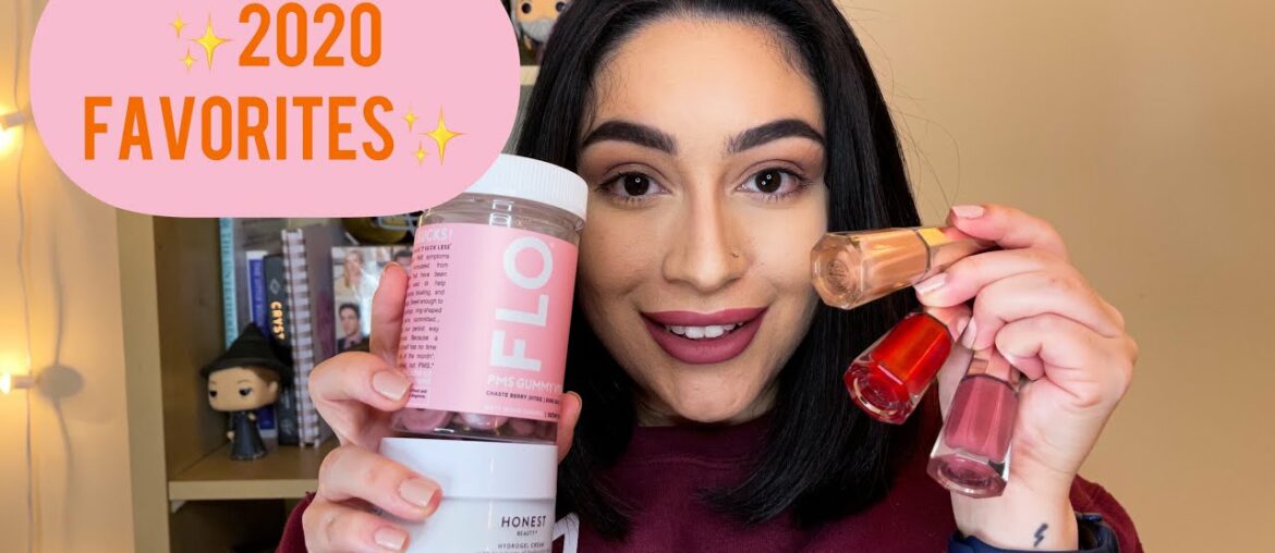 2020 FAVORITES: FENTY BEAUTY, KYLIE SKIN, HONEST BEAUTY, FLO VITAMINS.