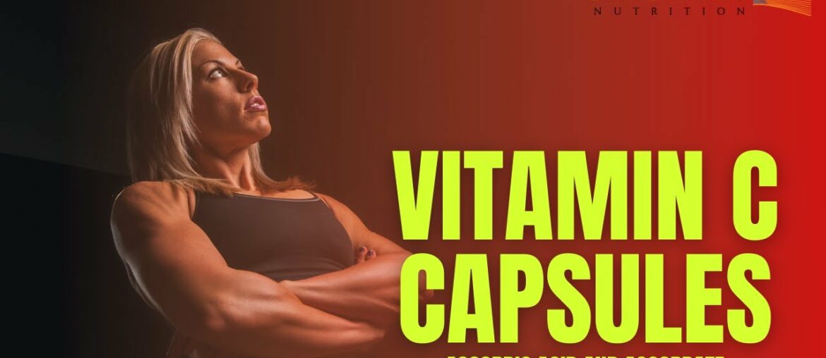 Vitamin C Capsules - Repair of tissue and the enzymatic production |Shoyan