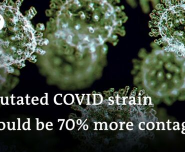 Countries impose travel bans to isolate Britain's mutated coronavirus strain | DW News