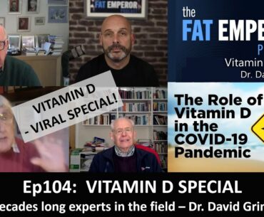 Ep104 - Vitamin D and Viral Special with Dr. David Grimes et al - Vital Viewing!