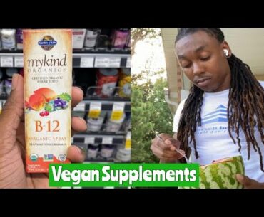 Top 3 VEGAN Supplements To Take Everyday | Vegan Nutrition