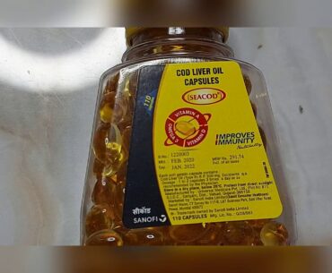 Immunity Booster COD liver oil capsules