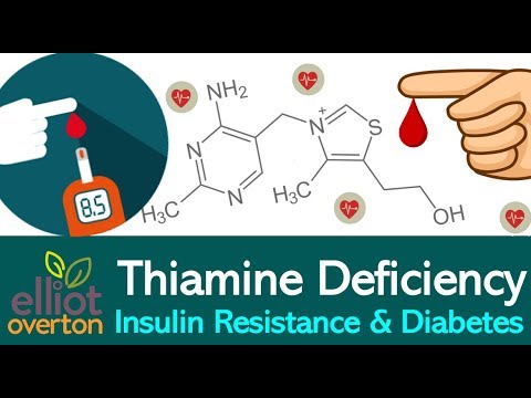 Vitamin B1 (Thiamine) Deficiency, Insulin Resistance & Diabetes