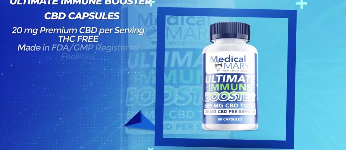 Medical Mary Ultimate Immune Booster CBD Capsules 60ct