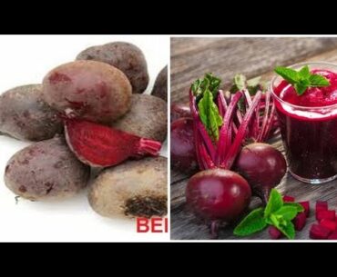 Beetroot : Nutrition Facts and Health Benefits.