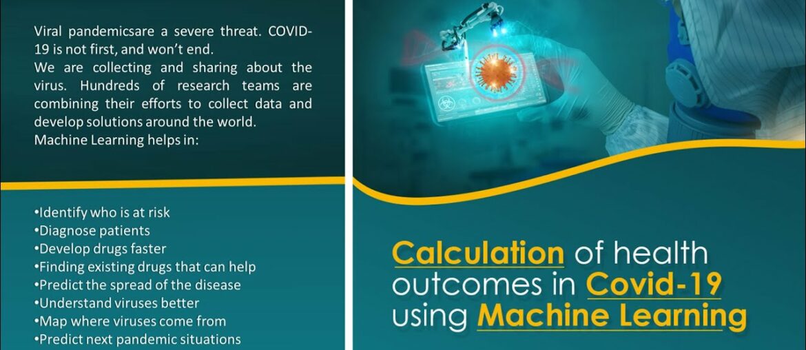 How to calculate health outcomes in covid 19 using Machine Learning