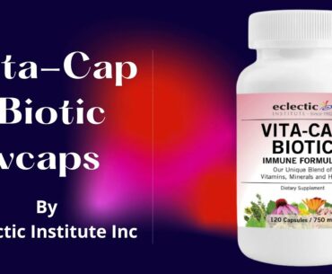 Vita Cap Biotic Vitamin Capsules | Eclectic Institute Inc | Immunity | Beneficial For Immune System