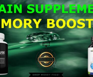 Brain supplement, memory booster.