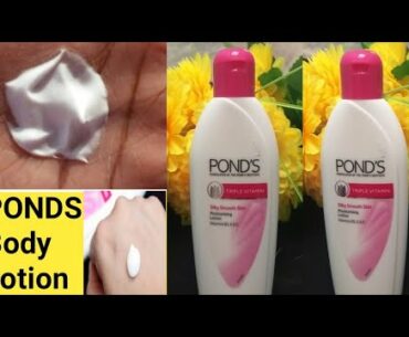 Ponds Triple Vitamin Moisturizing Lotion Review |