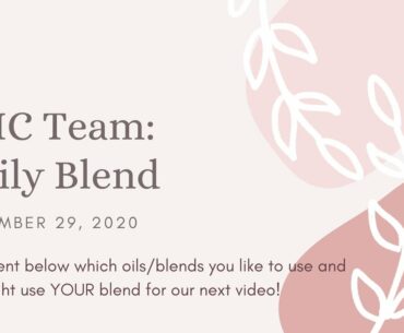 RHC Essential Oil IMMUNITY Blend - Dec. 29 2020