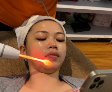 How to apply vitamin on facial skin by Lesser