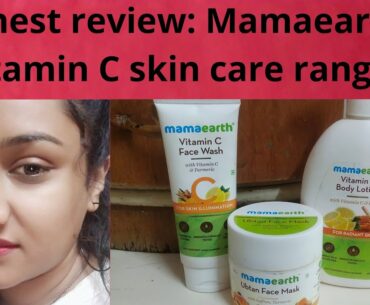 Review time: Mamaearth Vitamin C skin care range